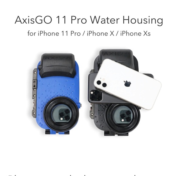 AxisGO Pro Water Housing Case for iPhone Pro iPhone X iPhone XS